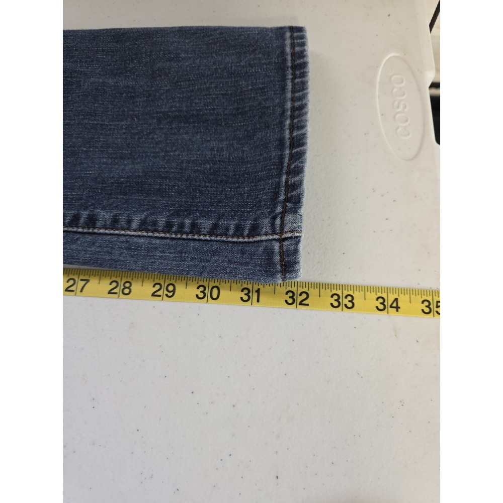 Lucky Brand Jeans Womens 6 Gene Montesano 6 Bronx Lola Straight Blue Y2K - Picture 10 of 13